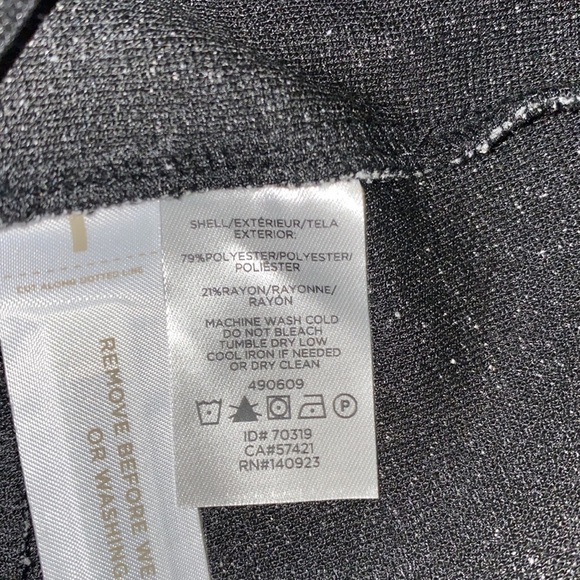 LOFT Gray Skirt - Picture 4 of 6